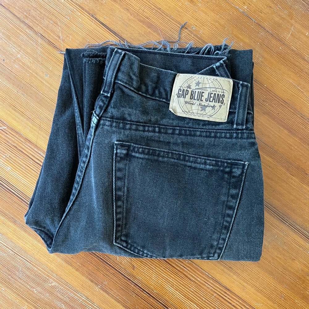Vintage Gap Easy Fit Black Jeans